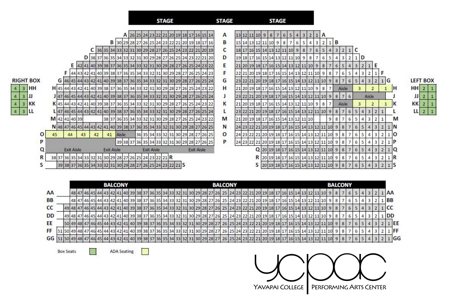 Yaamava Concert Seating Chart